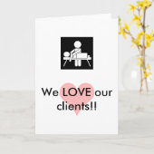 Carte d'appréciation de client de massage (Fleur jaune)