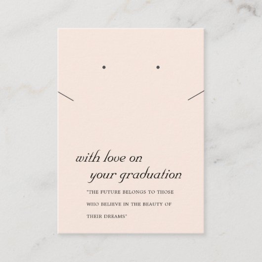 CARTE D'APPRÉCIATION DE LA COULEUR ROSE BLANCHE (Devant)