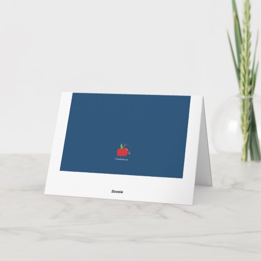 Carte d'appréciation de l'enseignant (Dos)