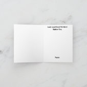 Carte d'appréciation des travailleurs routiers (Intérieur)