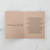 Carte d'appréciation du pasteur (Intérieur)