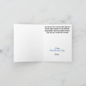 Carte d'appréciation Merci Mailman (Intérieur)