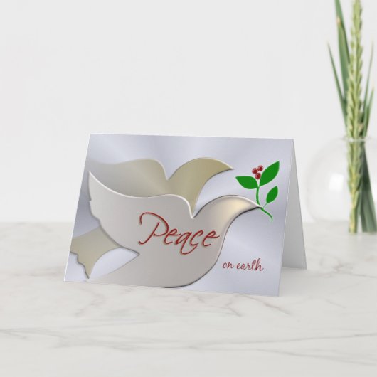 Carte d'appréciation professionnelle de vacances (Devant)