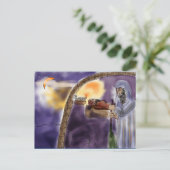 Carte d'apprentissage de la vie juive : Bikur Holi (Debout devant)