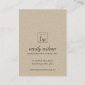 CARTE D'APPROVISIONNEMENT EN MARIAGE FLORAL BLANC (Dos)