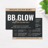 Carte d'après-garde Black BB brillante Premium (Bureau)