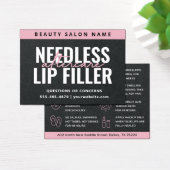 Carte d'après-garde Premium Black Needles Lips (Bureau)