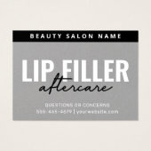 Carte d'après-garde Premium Grey Mighty Lip (Devant)