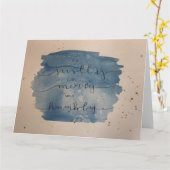 Carte d'aquarelle de 6:8 de Micah - masquez à (Fleur jaune)