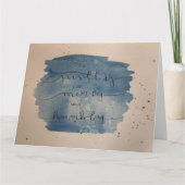 Carte d'aquarelle de 6:8 de Micah - masquez à (Devant)