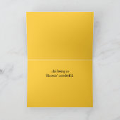 Carte d'aquarelle de tortue rose Merci (Intérieur)