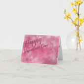 Carte d'aquarelle de Valentine (Fleur jaune)