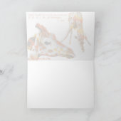 Carte d'aquarelle Giraffe (Intérieur)