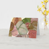 Carte d'aquarelle Lithops par Debra Lee Baldwin (Fleur jaune)