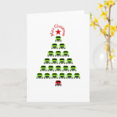 Carte d'arbre Classic Original Mini Xmas (Fleur jaune)