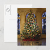 Carte d'arbre de Noël (Devant / Derrière)