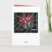 Carte d'arbre de Noël (Dos)