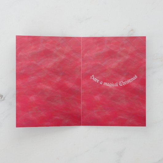 Carte d'arbre de Noël (Intérieur)