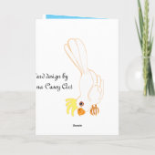 Carte d'arbre de Noël australien (Dos)