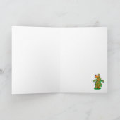 Carte d'arbre de Noël Capybara (Intérieur)