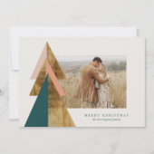 Carte d'arbre de Noël minimale (Devant)