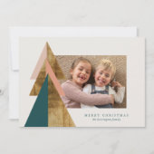 Carte d'arbre de Noël minimale (Devant)