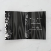 Carte d'arbre de Noël préimprimée (Intérieur)