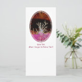 CARTE D'ARBRE HIVER (Debout devant)