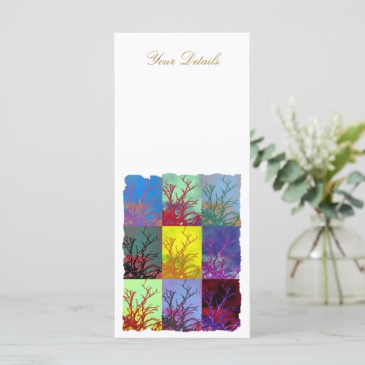 CARTE D'ARBRES (Debout devant)