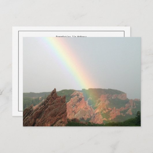 Carte d'arc-en-ciel (Devant / Derrière)