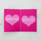 Carte d'arc-en-ciel de félicitations (Intérieur)