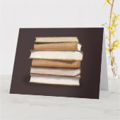 Carte Dark Academia (Fleur jaune)