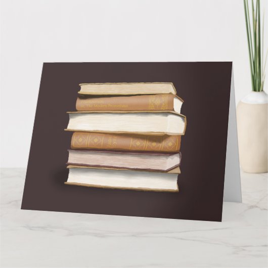 Carte Dark Academia (Devant)