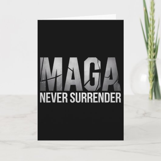 Carte Dark Mega Trump 2024 Mega Jamais Rendu (Devant)