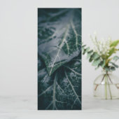 Carte Dark Moody Ivy Feuille Nature Photo (Debout devant)