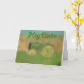 Carte Darlin (Fleur jaune)
