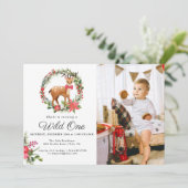 Carte Darling Reindeer | Noël fête d'anniversaire (Debout devant)