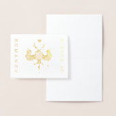 Carte d'armoiries Foil Note (Affichage)