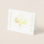 Carte d'armoiries Foil Note (Devant)