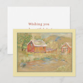 Carte d'arrêt de la ferme (Devant / Derrière)