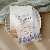 Carte d'arrière - plan mariage photo Vellum