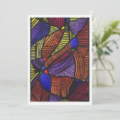 carte d'art (Debout devant)