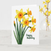 Carte d'art à Fleur Joyeuse (Fleur jaune)