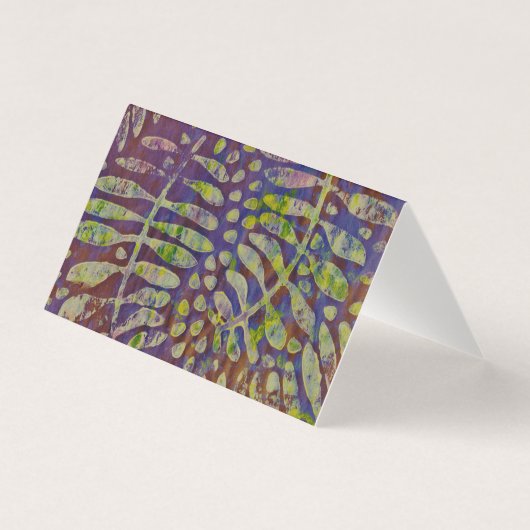 Carte d'art Abstraite Gelli (Front)