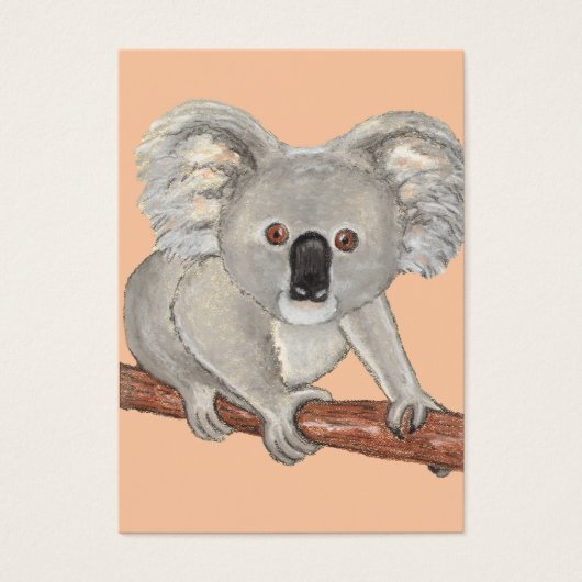 Carte d'art Aceo ~ Ours Koala (Devant)