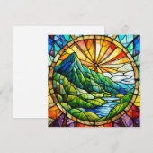 Carte d'art aloha hawaïenne vierge (Devant / Derrière)
