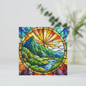 Carte d'art aloha hawaïenne vierge (Debout devant)