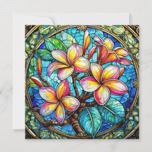 Carte d'art aloha hawaïenne vierge