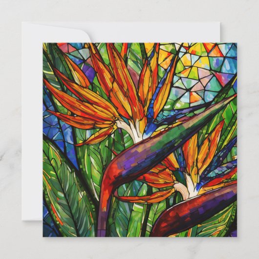 Carte d'art aloha hawaïenne vierge (Devant)