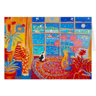 Carte d'art : Attente du bébé